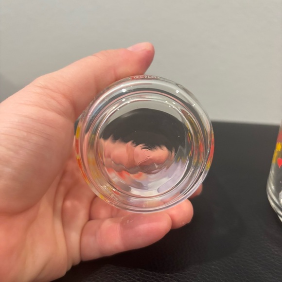 Vintage Care Bears Colorful Glass Set Share Bear Cheer Bear Good Luck Bear - Picture 8 of 8